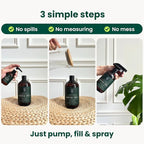 Neem Oil for Plants (Makes 30 Bottles) with Spray Bottle & Essential Oils for Indoor Houseplants & Outdoor Gardens, Natural Leaf Shine