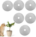 6 Pcs 11.81 Inch Plant Pot Grids-Cuttable, Plant Pot Soil Protective Covers, Thickened Flower Protectors from Animals for Indoor Outdoor Garden Plant Protection