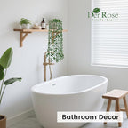 Der Rose 2 Pack Fake Hanging Plants Artificial Potted Plants Indoor and Outdoor for Office Living Room Bathroom Wall Shelf Decor