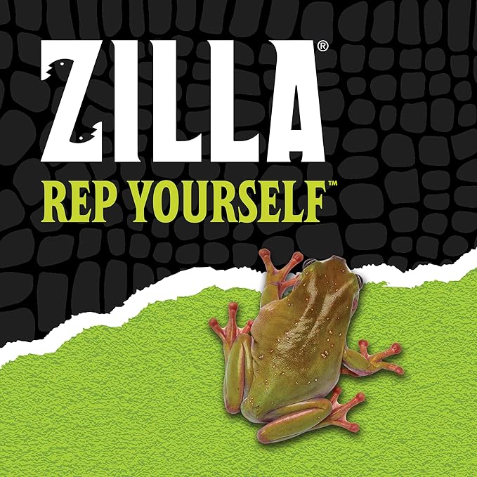 Zilla Tropical Habitat Accessory Kit, Starter Kit for Reptiles, Easy Start for Tropical-Dwelling Reptiles, Includes Lighting, Heating, Bedding and Food, Ideal for Size 10G Terrariums