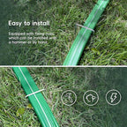 50 FT Sprinkler Soaker Hose for Garden Lawn Effortless Watering, Heavy-Duty No-Kink Irrigation Hose with Holes, More Energy Efficient Irrigation Systems, Ideal for Gardens, Yards