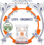 Organic Mechanics Container Blend Potting Soil, 16 qt (Pack of 2) All-Purpose, Peat-Free, Well-Drained Blend with Compost, Rice Hulls, and Worm Castings for Growing Annuals, Perennials, Woody Plants