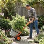 Plant Dolly,Plant Caddy With Wheels,Cart With Adjustable Grabbing Arm For Garden Plant Pot Mover Trolley Cart With Strap, For Indoor & Outdoor, 200 Lbs Weight Capacity, Enhanced And Upgraded Version