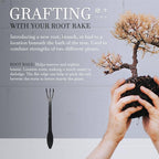 BambooMN Bonsai Root Rake Tool - 10 Pieces