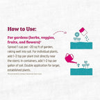 Back to the Roots 100% Organic Blood Meal | Made in the USA | Premium Nutrition for Indoor and Outdoor Plant Gardening