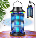 Bug Zapper Outdoor Cordless, 2026 Upgraded 4200V Electric Mosquito Zapper 5 in 1 Rechargeable Bug Zapper Outdoor Waterproof with 5000mAH Battery, Portable Fly Zapper Insect Zapper for Patio Camping