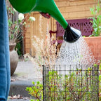 Garden Plant Protector Mesh, 12x12 Inch Metal Wire Cage with Nylon Ties & U-Shaped Stakes, Animal Protection for Vegetable, Plant and Shrub Seedlings