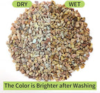 FANTIAN 10 LB Natural Pea Gravel Small Pebbles - 3/8 Inch Decorative Pebbles for Indoor Plants,Terrarium Rocks, Outdoor Decorative Rocks, Vase, Succulent Rocks, Aquarium Gravel and Landscaping Rocks