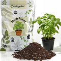 Organic Potting Soil Mix for Indoor Plants & Herb Gardens 10qt- All-Purpose Nutrient-Rich Natural Soil