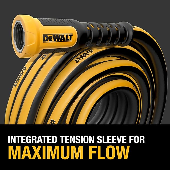 DEWALT Professional Grade Heavy Duty Garden Hose 50 Feet x 5/8 Inch