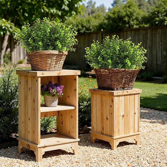 RECUTMS Artificial Boxwood Stems Fake Plant 12 Large Pieces, Faux Farmhouse Greenery Shrubs to Brighten up Your Wedding Home Kitchen Garden Patio Yard Indoor Outdoor Decor(Eucalyptus)