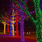 DAZZLE BRIGHT Christmas 300 LED String Lights, 100FT Connectable String Lights with 8 Lighting Modes, Xmas Vintage Decorations for Indoor Outdoor Party Supplies Yard Garden Decor (Green)