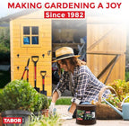 TABOR TOOLS 40 Ft Terrace Board, 5 Inch High, 0.04" Inch Thin, Landscape Edging Coil, Grass Barrier, Bender Board, Garden Liner, ES22. (Brown)