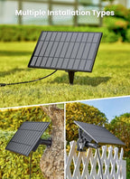 Brightown 38FT Solar String Lights Outdoor with USB Charging & 16 LED Shatterproof Bulbs, Solar Patio String Lights Outdoor for Cafe Garden Deck Outside Wedding - Last for 20Hrs+
