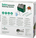 Bosmere Irrigatia Sol-C12 Solar Automatic Watering System for Water Barrels, green