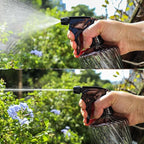 OFFIDIX Fine Mist Plant Mister,Handheld Pressure Glass Spray Bottles,0.45L/15.22oz Watering Can with Adjustable Nozzle for Outdoor Indoor Gardening and Cleaning Work(Diagonal Gray)