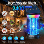 Solar Bug Zapper Outdoor, Powerful 4200V Electric Mosquito Zapper with Upgraded Mosquito Attraction Light, Auto On/Off, IPX6 Waterproof Insect Zapper for Patio, Garden & Camping
