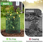 40Ft x 16In Plant Protectors from Animals, Plant Cages for Outdoor Plants, Free-Cut Wire Plant Protector, Plant Cover Chicken Wire Fencing with Ground Stakes & Ties to Keeping Bunny Animals Out