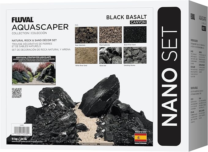 Fluval Black Aquascaper Kit 45P