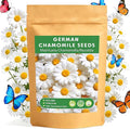 LUOJIBIE German Chamomile Seeds, 30,000+ Chamomile Flower Seeds Bulk for Planting Outdoor Indoor Garden, Heirloom & Non-GMO Matricaria Chamomilla/Recutita Herb Seeds, Easy to Grow