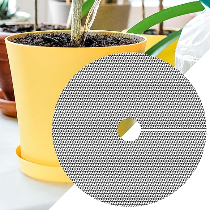 Plant Pot Cover - Cuttable Mesh Barrier Guards,Plant Protector from Cats Indoor - for Garden Outdoor Indoor Dogs Potted Bonsai