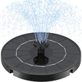 3.5W Solar Water Fountain, Upgraded Version Solar Fountain for Bird Bath, with 6 Nozzles & Fixed Pipes, Silent Floating Solar Water Pump for Bird Baths, Gardens, Ponds, Fish Tank, Outdoor