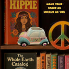 The Bridge Collection Hippy Vehicle Planter Pot (Love 'Bug')
