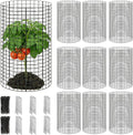 10 Pack Plant Protector from Animals, 24x12 Inches Wire Plant Protector, Plant Cages to Keep Animals Out
