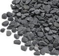 Mr. Fireglass Natural Decorative Gray Bean Pebbles 1/5" Crushed Gravel Stone for Decorating Garden, Succulent Plants and Walkway (2-lb Bag)