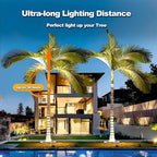 Outdoor Ring Tree Light,DC24V LED Tree Landscape Spotlight 3000K Warm White,IP67 Waterproof,Suitable for Palm Tree Lights 、Yard、Garden、 6Pack (Not Include DC24V Transformer)