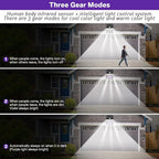 8 Packs Bug Zapper Outdoor 3 in 1 Mosquito Zapper Black Solar Bug Zapper Electric LED Light Mosquito Killer Lamp with Motion Sensor for Outdoor Backyard Patio Camping