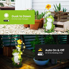 GIGALUMl Solar Garden Statue Bundle