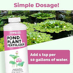 Pond Plant Fertilizer – Liquid Plant Food for Healthy Aquatic Growth, Stronger Roots & Vibrant Pond Plants, 32 oz