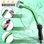 Saillong 16 Inch Watering Wand 1000 Holes with Thumb On/Off Thumb Control Heavy Duty Garden Sprayer Wand with Stainless Head Garden Hose Nozzle Wand for Seeding Flower Garden and Lawn