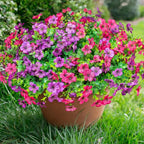 Artificial Flowers for Outdoors Daisy 12 Bundles for Home Decoration, Faux Flower Fake Plants Outside Decoration with Eucalyptus UV Resistant for Planter Porch Patio Yard Garden