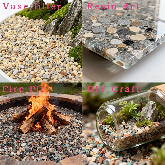 TWINKLING Silica Sand, Aquarium Sand, Horticultural Sand, Vermiculite, Coarse Sand for Plants, Fire Pit, Aquarium, Fish Tank, Resin Art, DIY Craft, Vase Filler, Home Decor, 410g/14.5oz (50-80 Mesh)