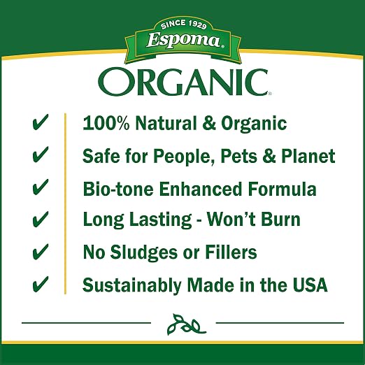Espoma Organic Tomato-Tone 3-4-6 with 8% Calcium. Organic Fertilizer for All Types of Tomatoes and Vegetables. Promotes Flower and Fruit Production. 4 lb. Bag - Pack of 2