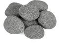 Skyflame 3-5 Inch Round Lava Rock Pebbles, 10 Pounds Black Natural Tumbled Stones for Indoor Outdoor Gas Fire Pit|Fireplaces|Garden Landscaping Decoration| Cultivation of Potted Plants