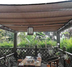 Sun Shade Sun Sail Shade 5m Shading Net Grommets Multifunctional Shade Sail, Durable Outdoor Shade Net Tarp for Garden Pergola Plant Balcony Courtyard,black-2x5m