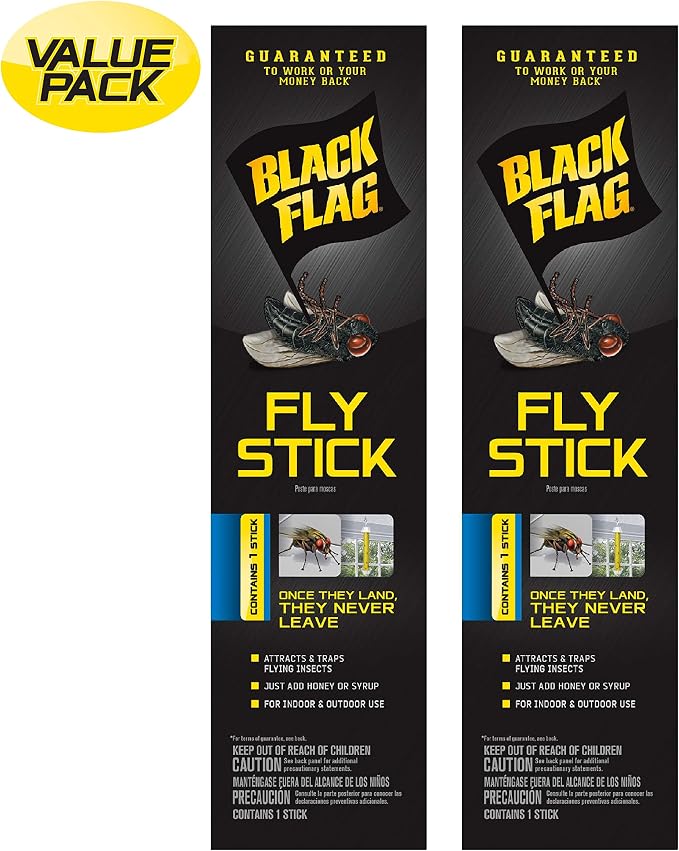 Black Flag Fly Stick, (Pack of 6)