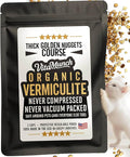 Vitamunch Coarse Organic Vermiculite 2 Cup Protective Packet – Pet Safe for Curious Kitties – Pure with No Additives or Chemicals – Light Never Compressed – Cat Grass House Plants Seed Starts Cuttings