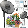 Solar Irrigation System TRJZWA Automatic Drip Irrigation System Kit for Outdoor/Indoor Garden Watering System with Water Level Detection,Drip Irrigation System Supports 15 Potted Plants