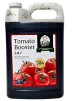 Farmer's Secret Tomato Booster Fertilizer - Super Concentrated - 3:8:7 Ratio Fortified with Humic Acid, Iron and Calcium - Grow More Tomatoes (128oz)
