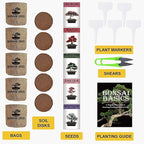 Indoor Starter Kit with Complete Planting Tools, Gardening DIY Gift for Plant Lovers