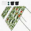 Cucumber Trellis for Garden - 2 Pack, 48" L x 24" W Garden Trellis for Climbing Plants Outdoor with Support Structures, A Frame Trellis for Climbing Vegetables Peas, Vine, Bean