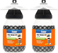 Terro T380 Outdoor Reusable Fly Magnet Fly Trap - Poison Free Trap with Bait (Pack of 2)