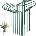 10 Pack Peony Cages and Supports, 10" (W) x 16"(H) Plant Support, Heavy-Duty Metal Plant Support Stakes, Plant Stakes for Outdoor & Indoor Plants, Perfect for Flowers and Vegetable