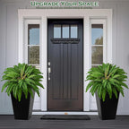 40 in Artificial Boston Ferns Bush, Set of 2 Large Faux Ferns Plants, 53 Branches Fake Ferns for Home Living Room Decor, Indoor and Outdoor