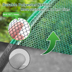 Ohuhu Crop Cages for Garden Plant: 8x4x4 Ft Tent Cage, Plant Netting Cover with Zipper, Garden Bed Cover, Plant Cover from Animal Wind-Resistant Garden Cage for Fruit Vegetable Flower