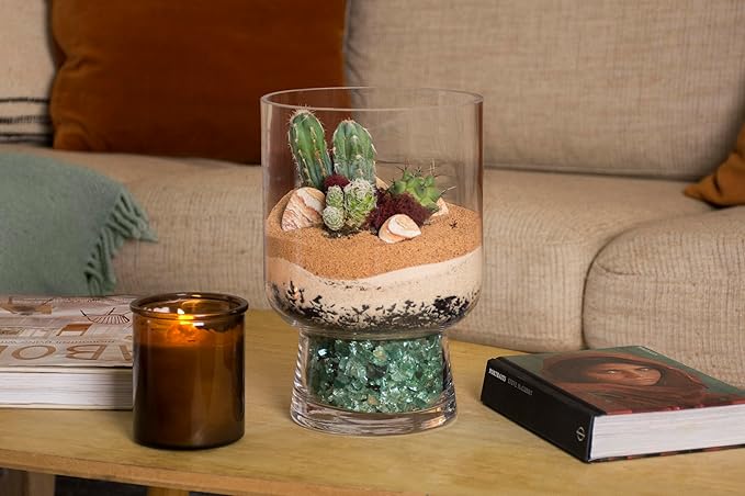 SuperMoss (90424) Desert Terrarium DIY Kit – Build Your Own Mini Desert Garden – Perfect Home Decor and Thoughtful Gifts for Plant Lovers, Appx 4 Oz